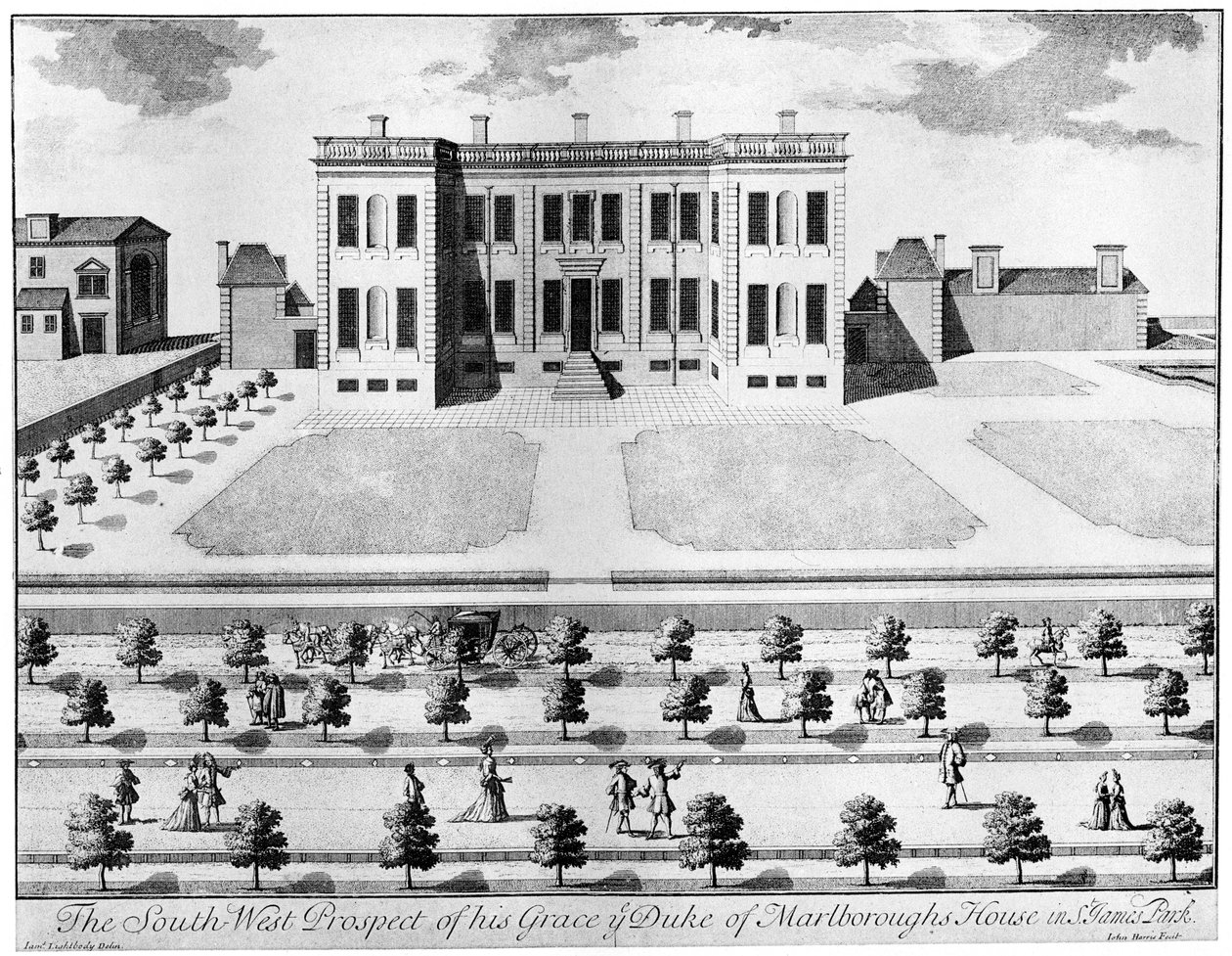 Marlborough House from the south-west by John Harris