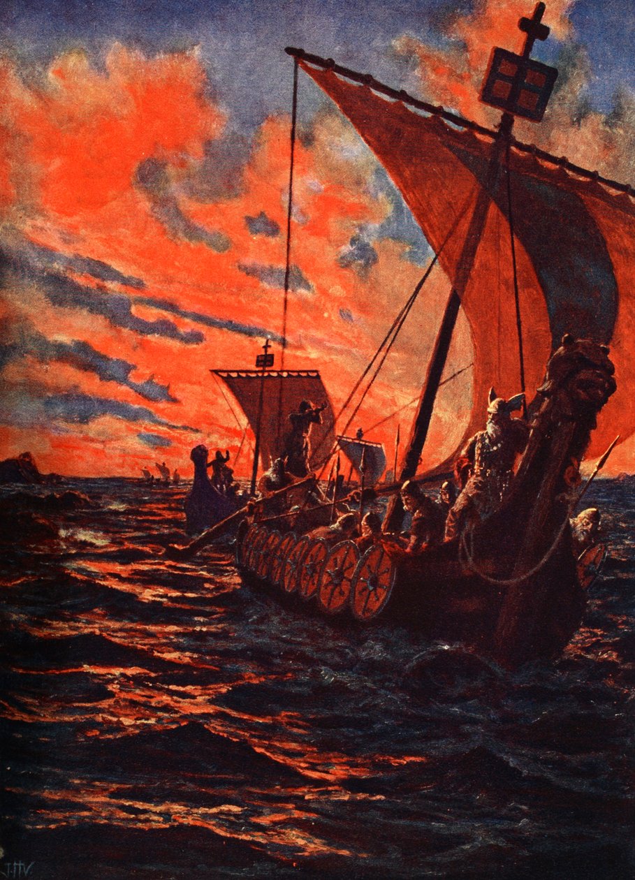The Return of the Vikings by John Harris Valda