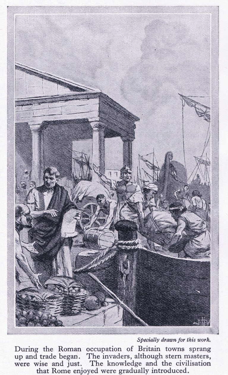 Under Roman occupation: Britains towns sprang up and trade began by John Harris Valda
