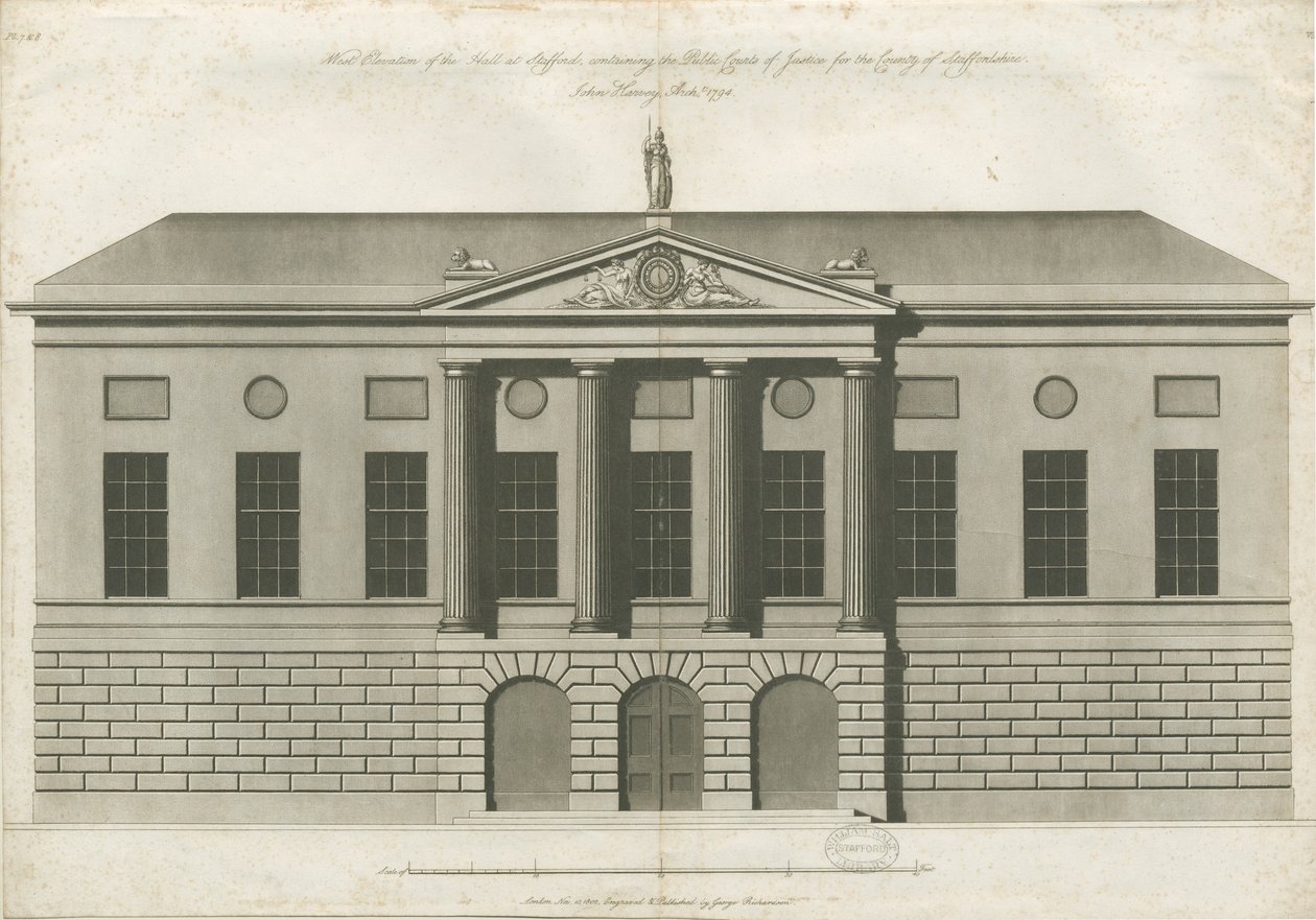 Stafford - Shire Hall by John Harvey