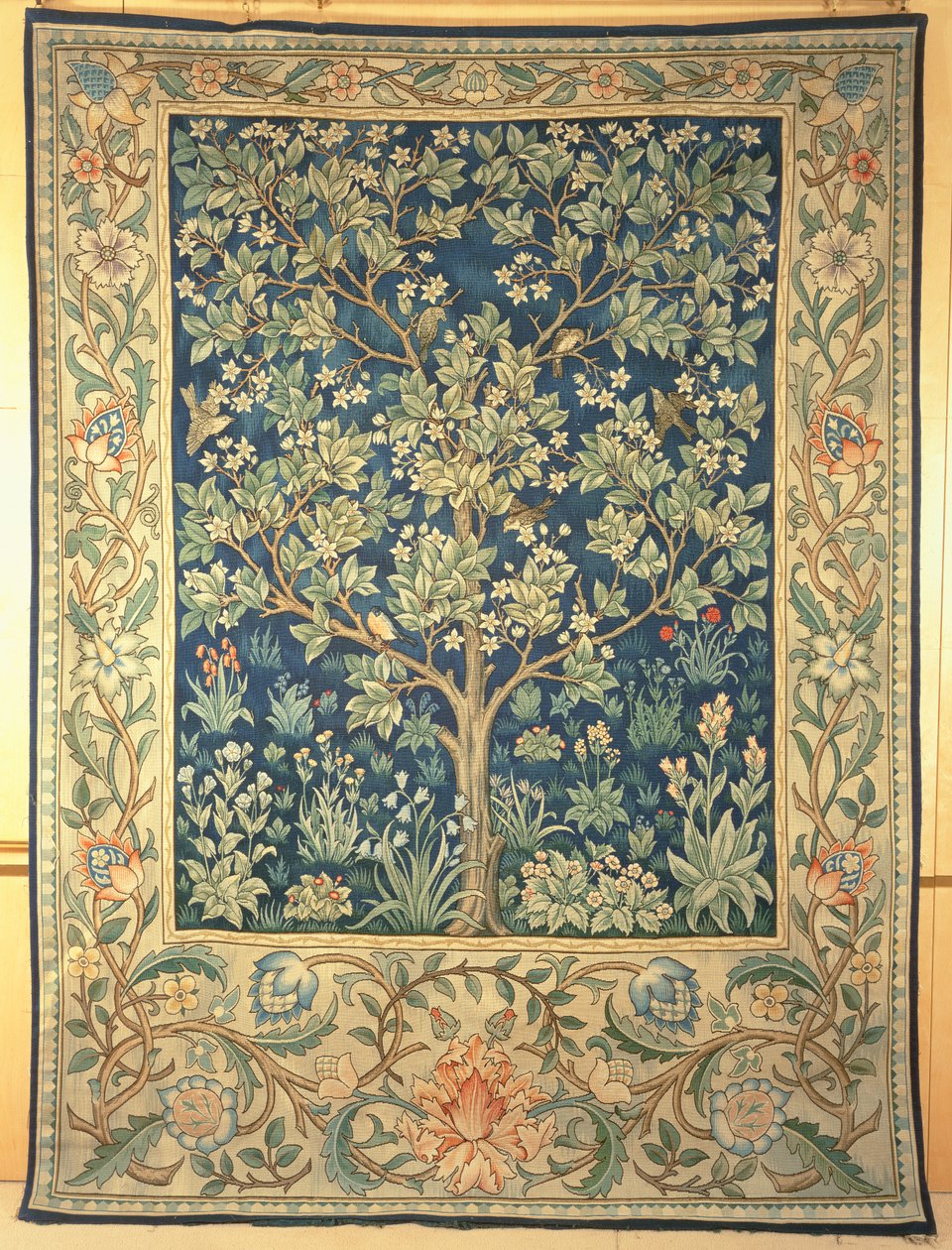 Tree Portiere tapestry, made for William Morris & Co. by John Henry Dearle