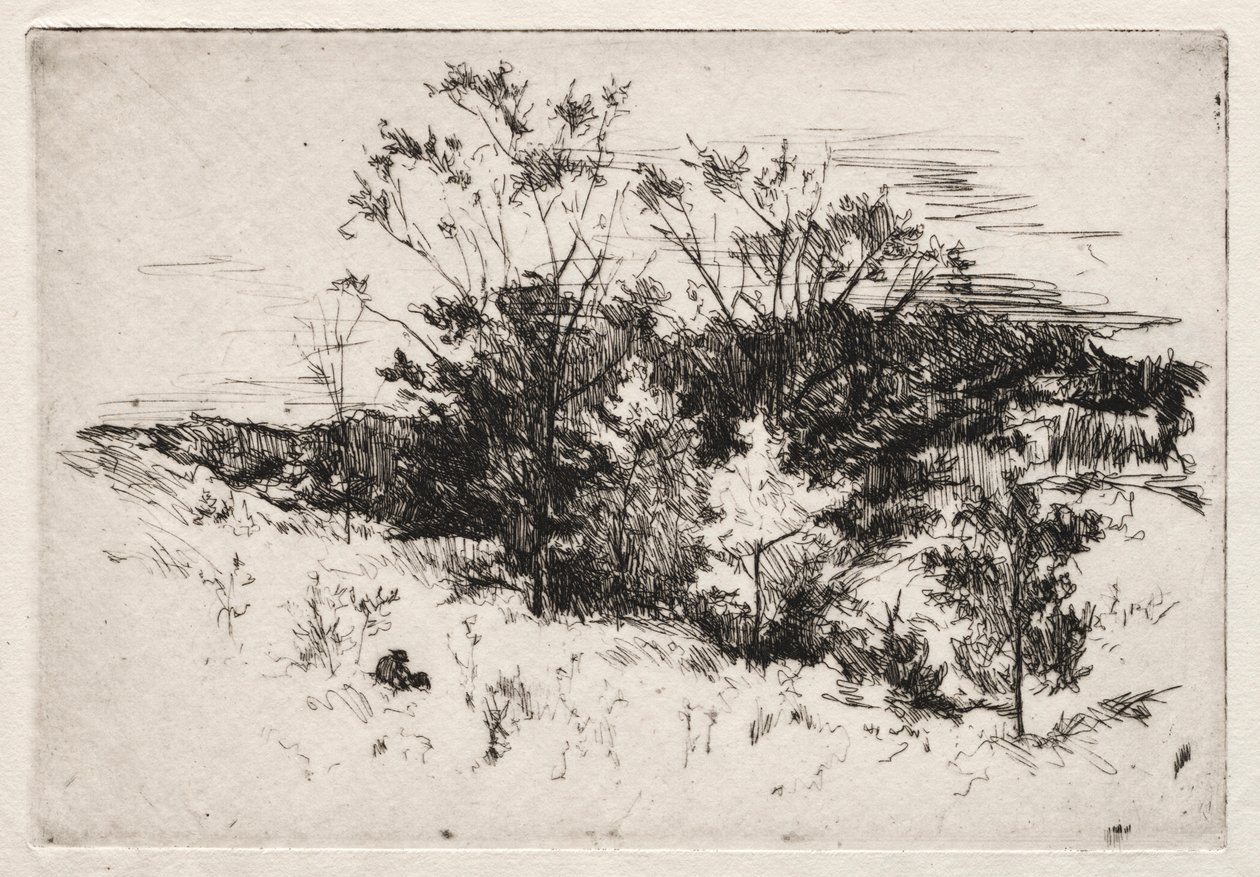 Autumn Landscape, 1879-80 by John Henry Twachtman