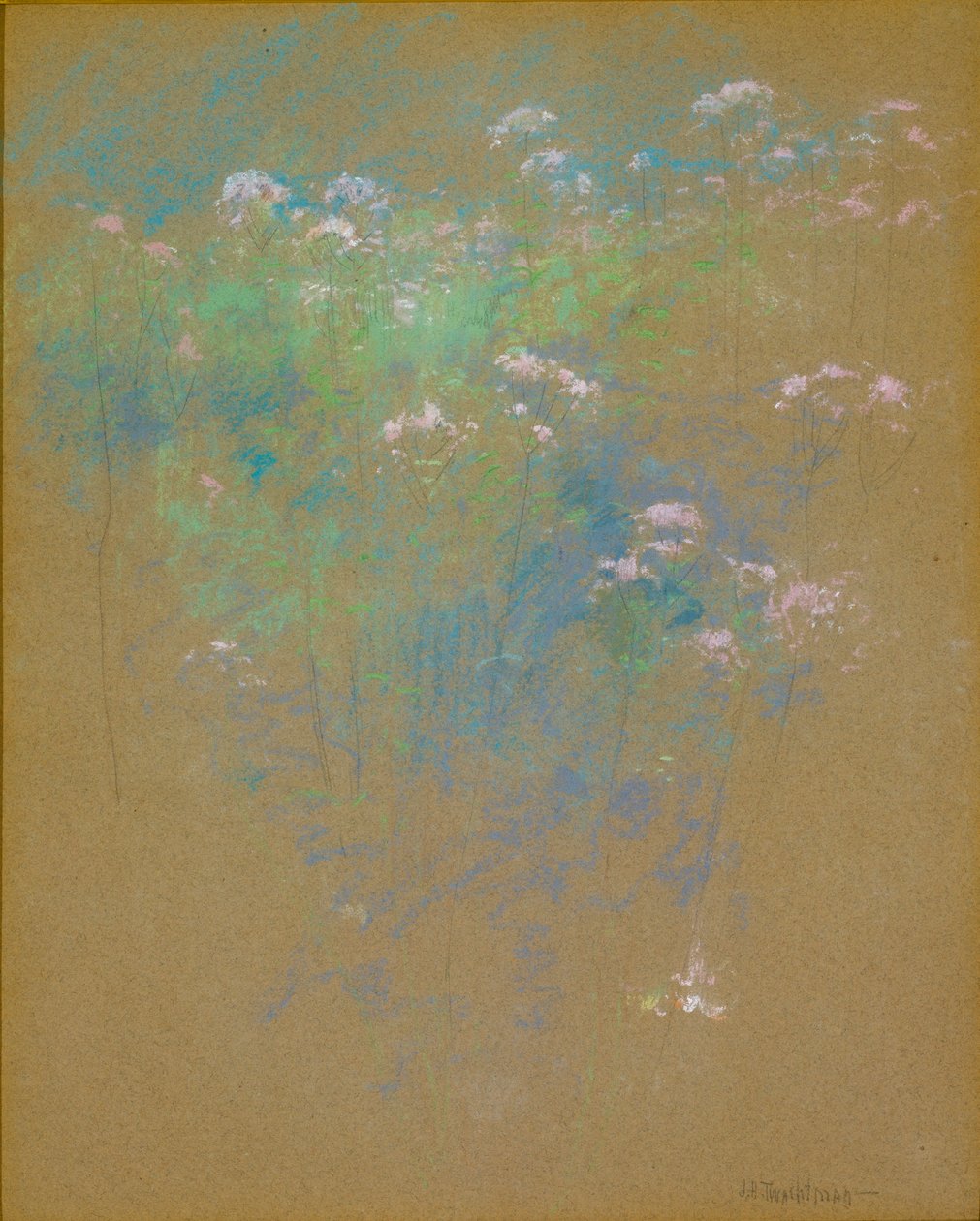 Flowers by John Henry Twachtman