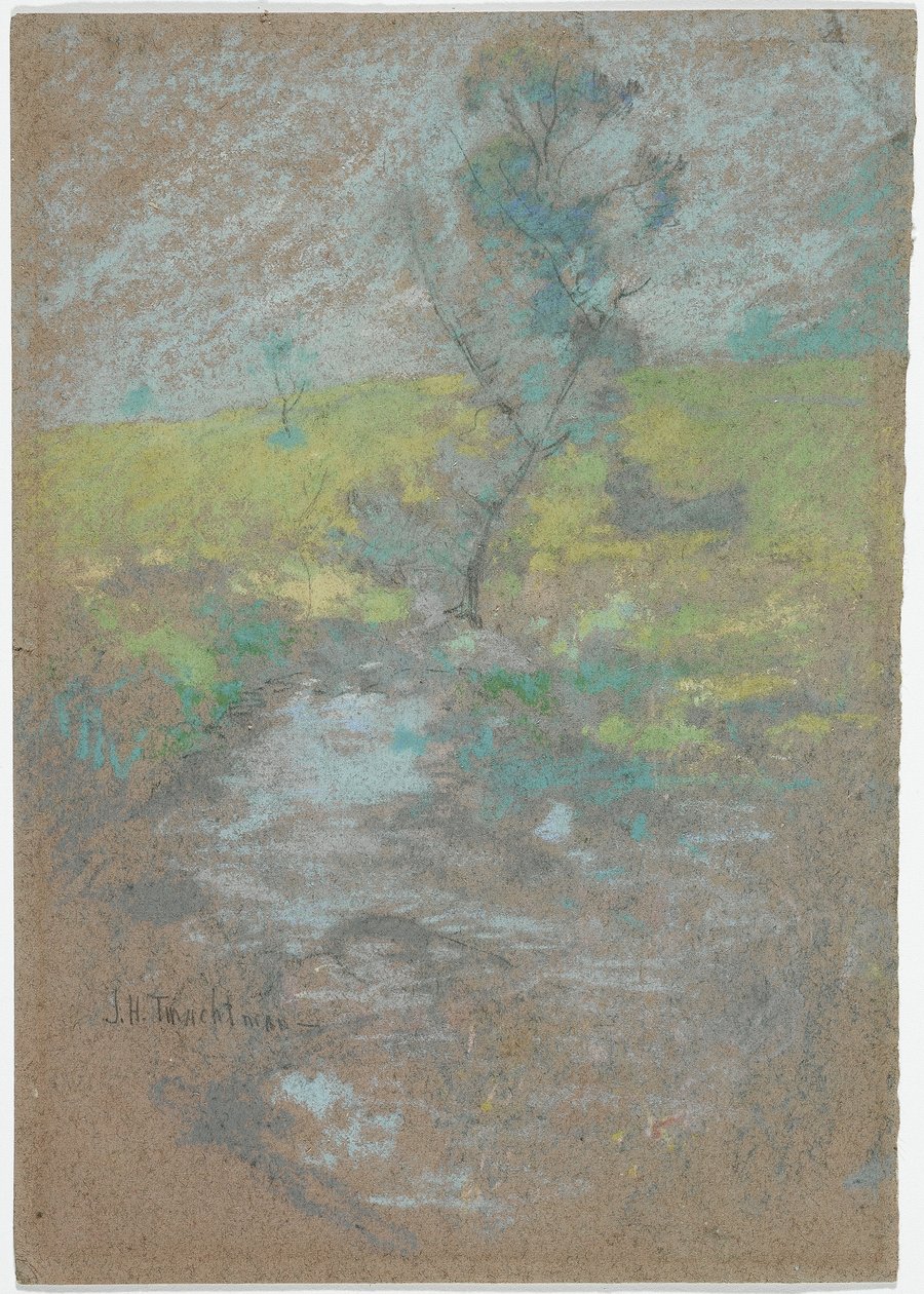 The Stream by John Henry Twachtman