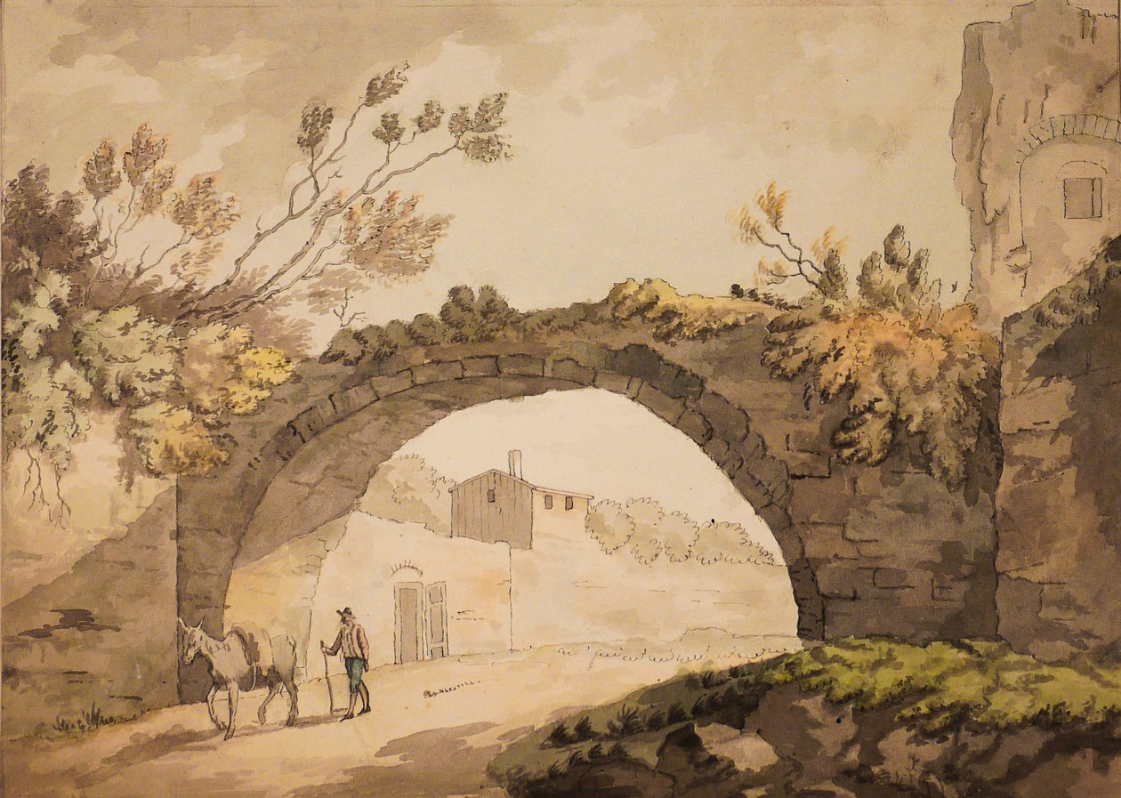 An Archway in Italy by John Herman Merivale