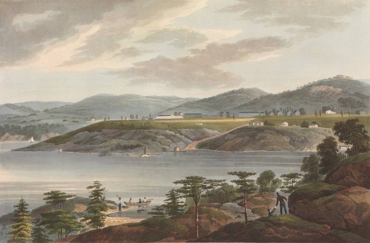 West Point No. 16 of The Hudson River Portfolio by John Hill
