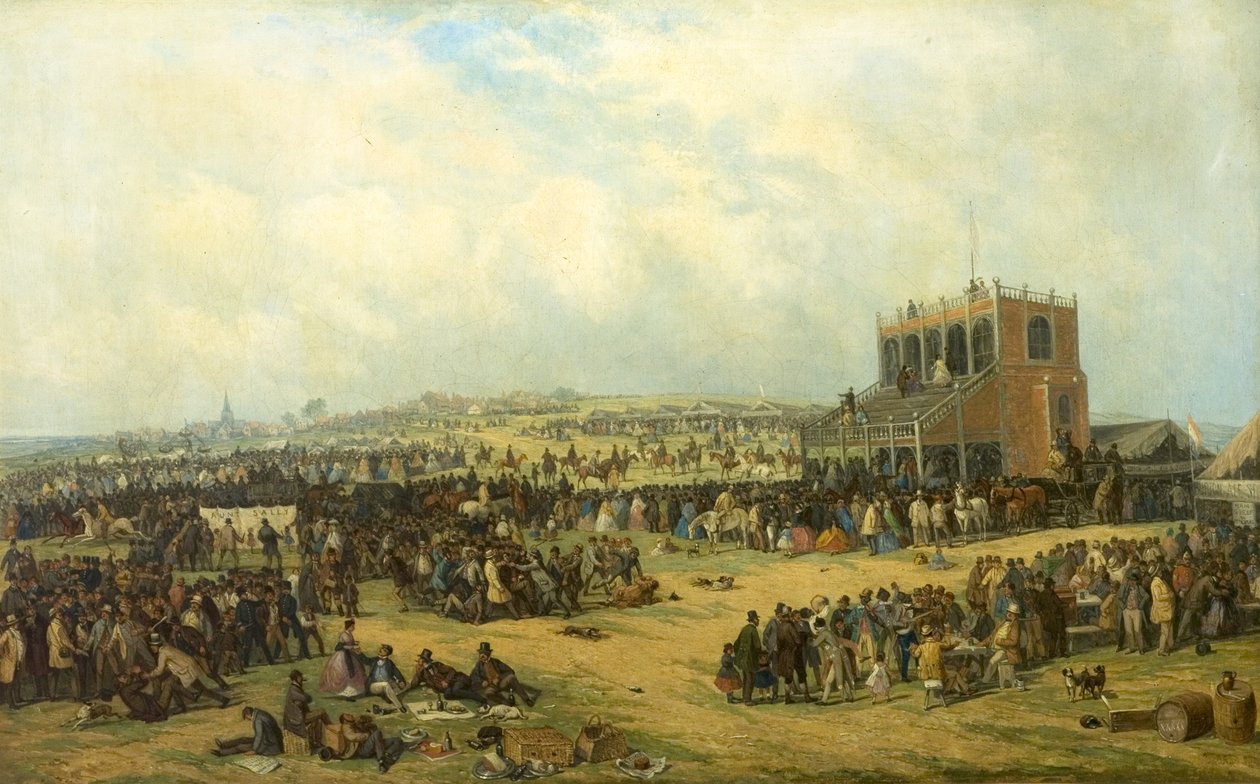 Before the Race (Nottingham Races) by John Holland