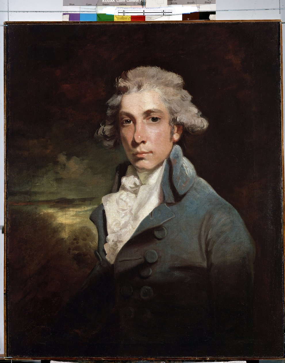 Portrait of the Playwright and Whig Statesman Richard Brinsley Sheridan by John Hoppner