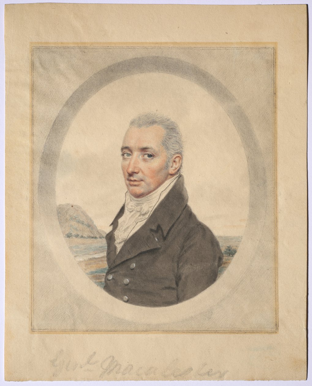 Portrait of General Keith MacAlister by John I. smart