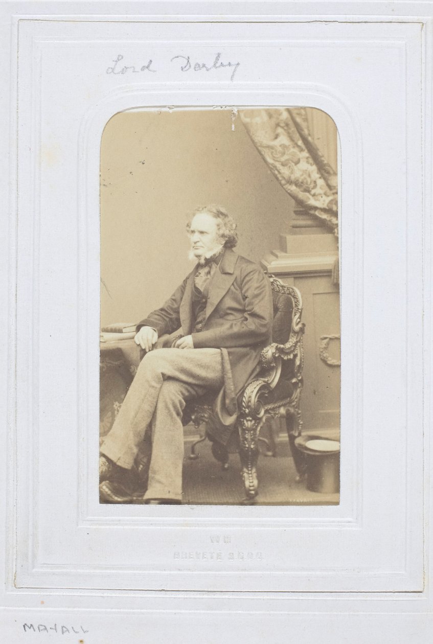 The Earl of Derby by John Jabez Edwin Mayall