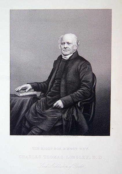 His right honourable and most reverend Charles Thomas Longley, from 