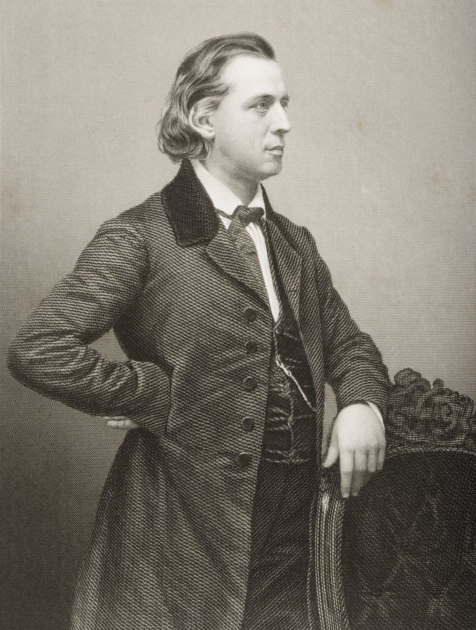 Henry Ward Beecher (1813-1887) engraved by D.J. Pound from a photograph, from 