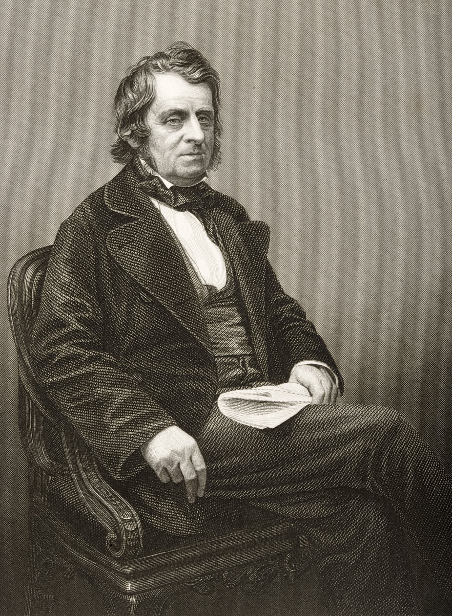 John Arthur Roebuck engraved by D.J. Pound from a photograph, from 