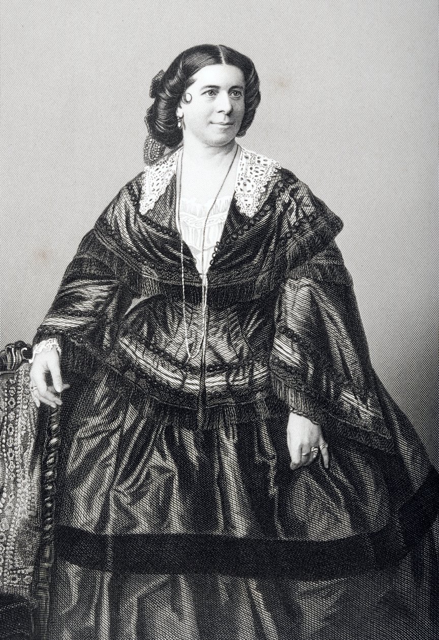 Madame Anna Bishop engraved by D.J. Pound from a photograph, from 