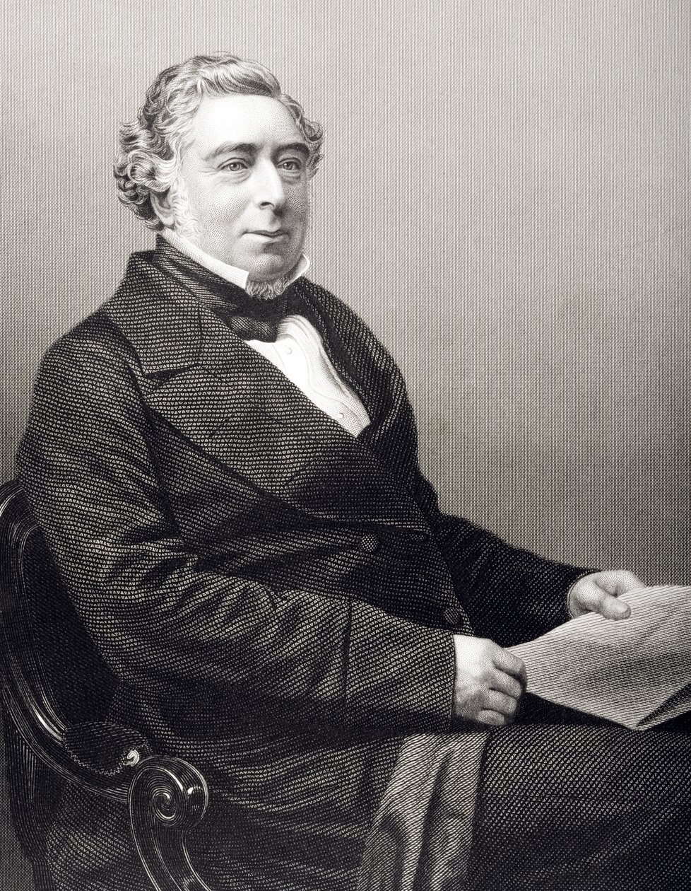 Robert Stephenson, engraved by D.J. Pound from a photograph, from 