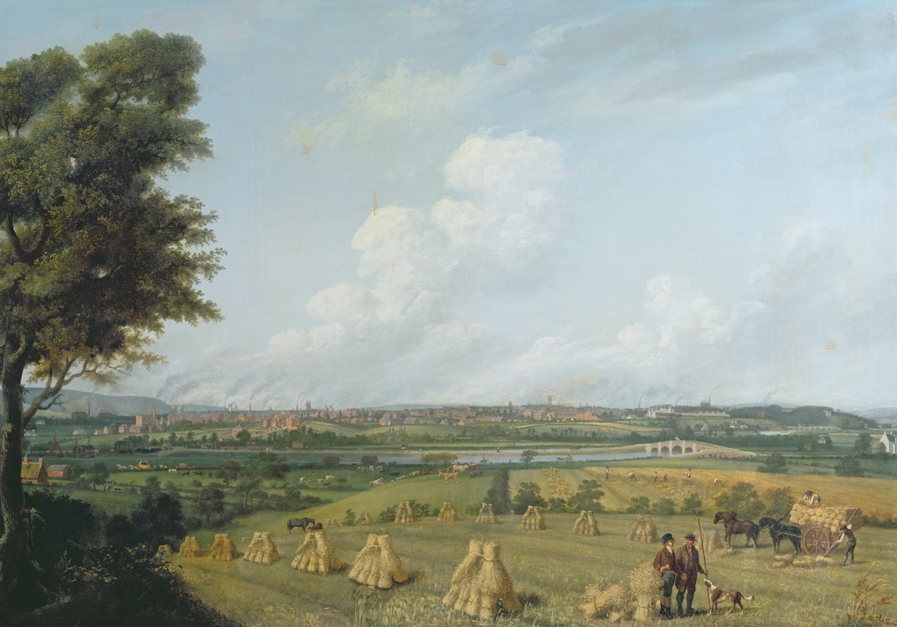 View of Preston from Penwortham Hill by John Jenkinson