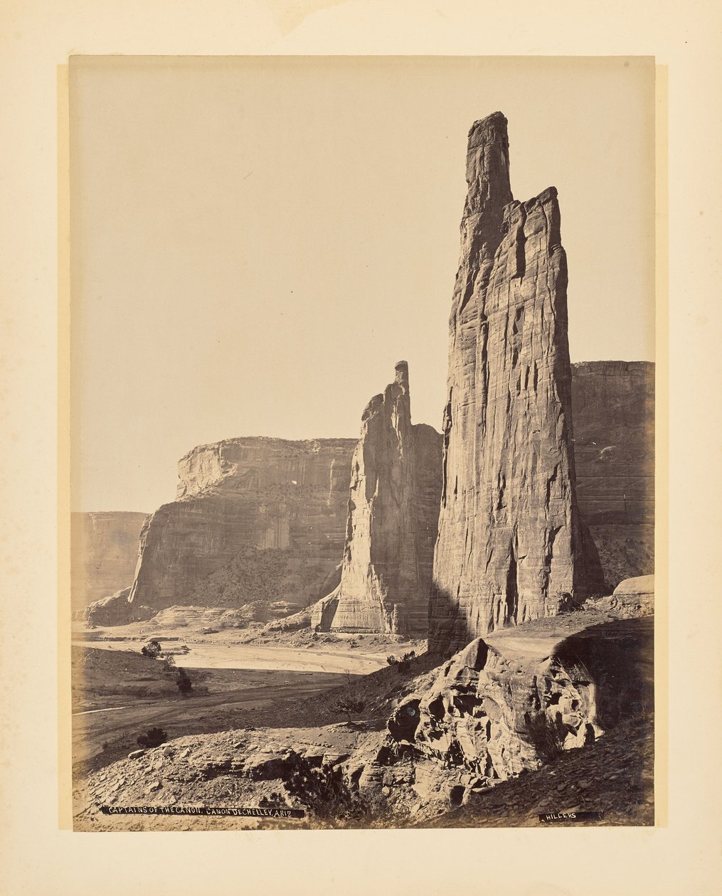 Captains of the Canyon, Canyon de Chelly, Arizona by John K. Hillers