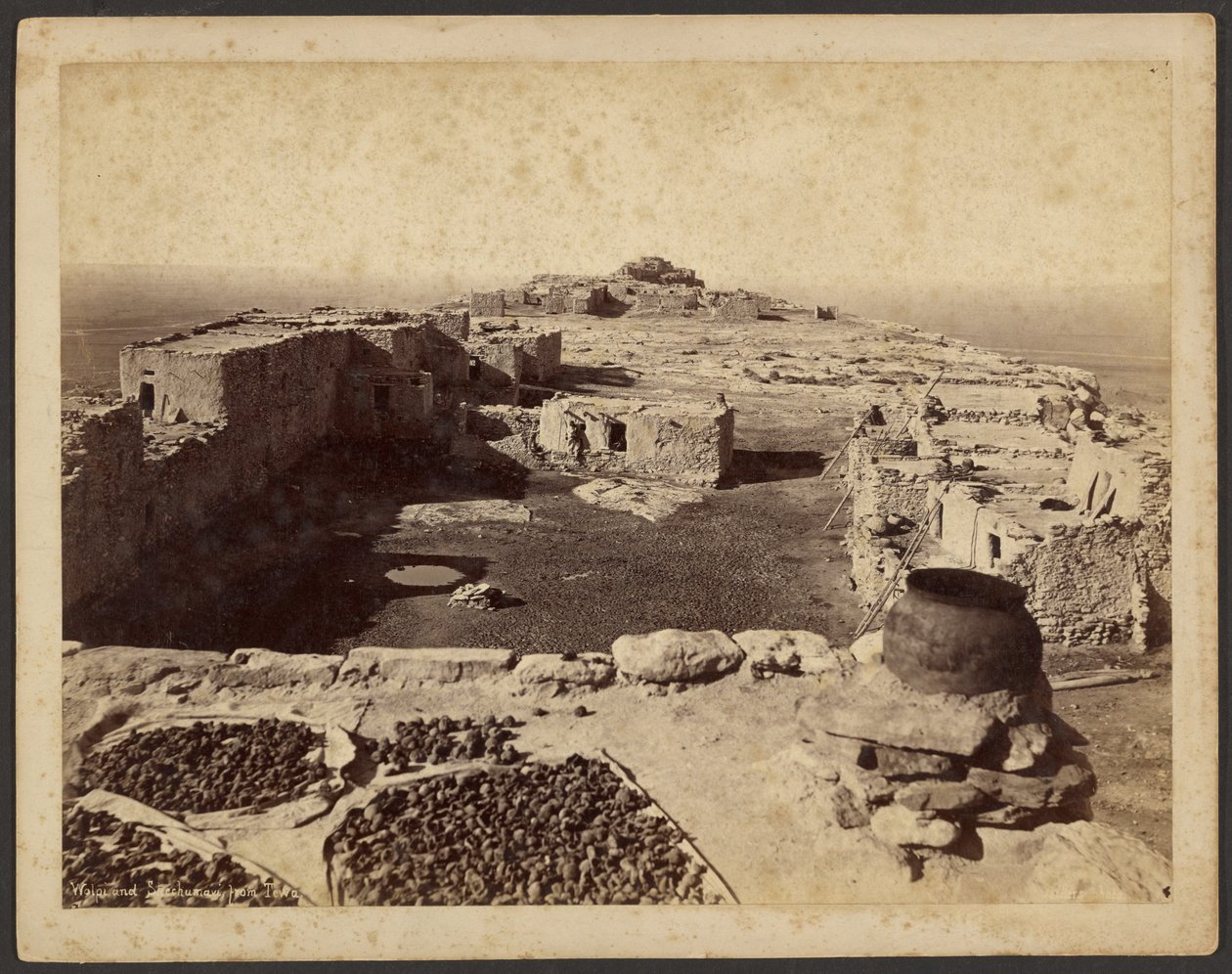 Wolpi and Shechumavi, from Tewa by John K. Hillers
