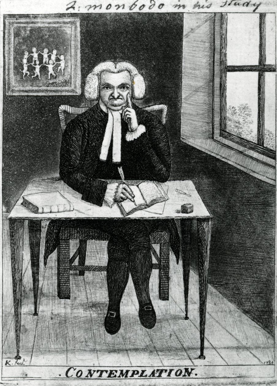 Contemplation - Lord Monboddo in his Study by John Kay