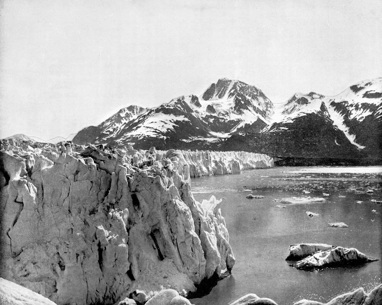 Muir Glacier, Alaska, USA, 1893 by John L. Stoddard