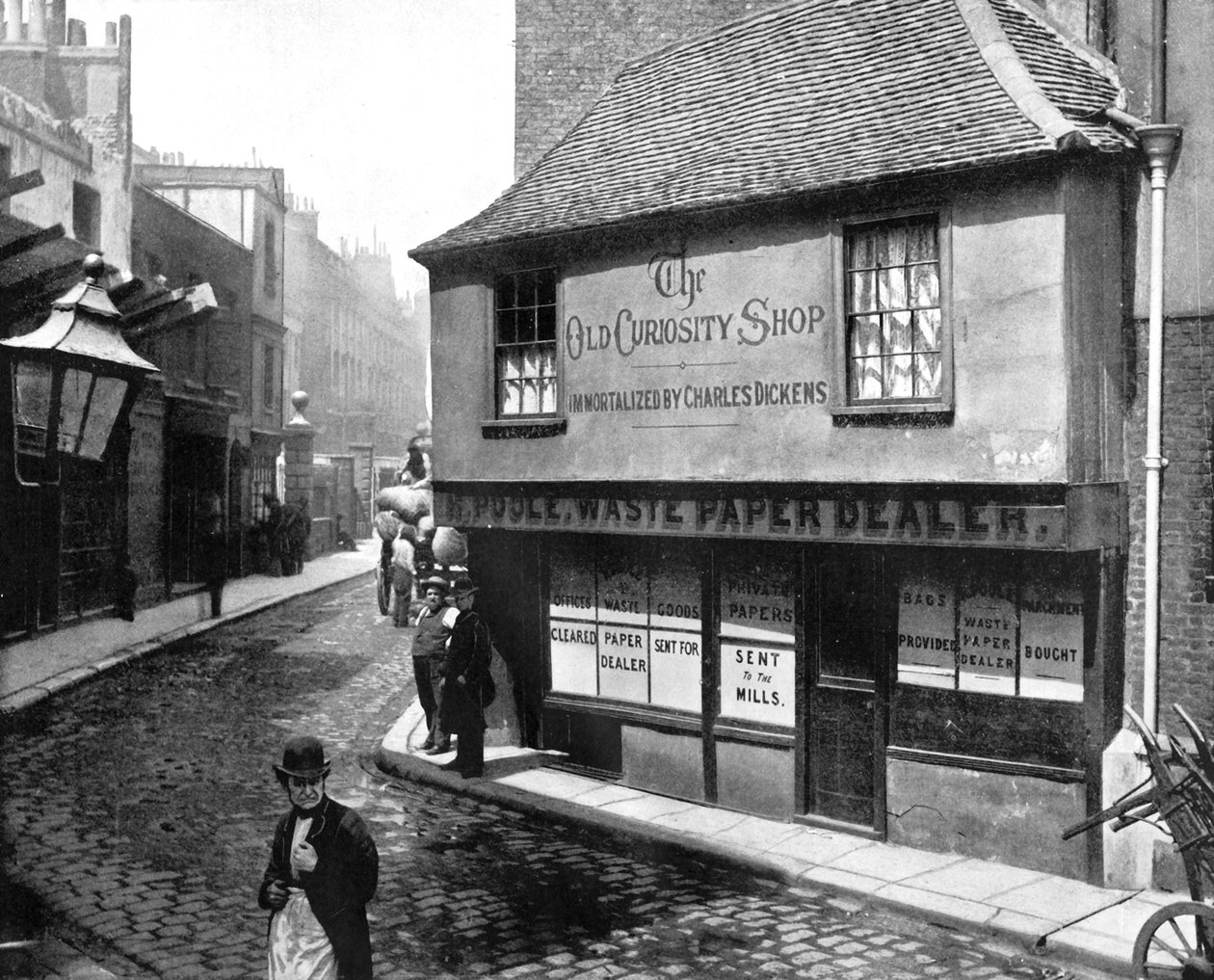 Old Curiosity Shop, London by John L. Stoddard