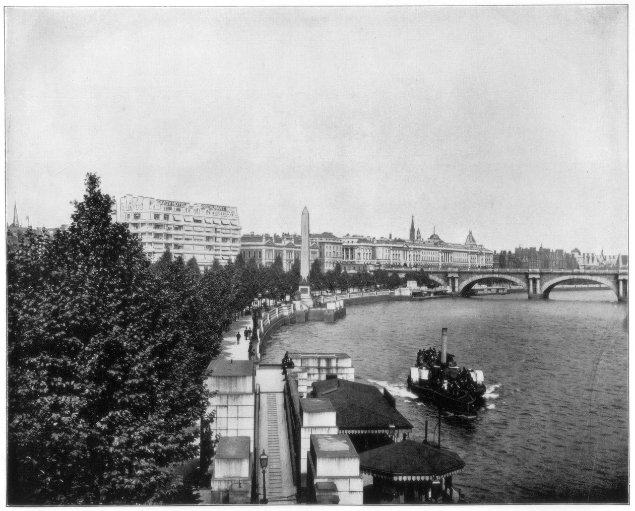 The Thames Embankment and Cleopatra