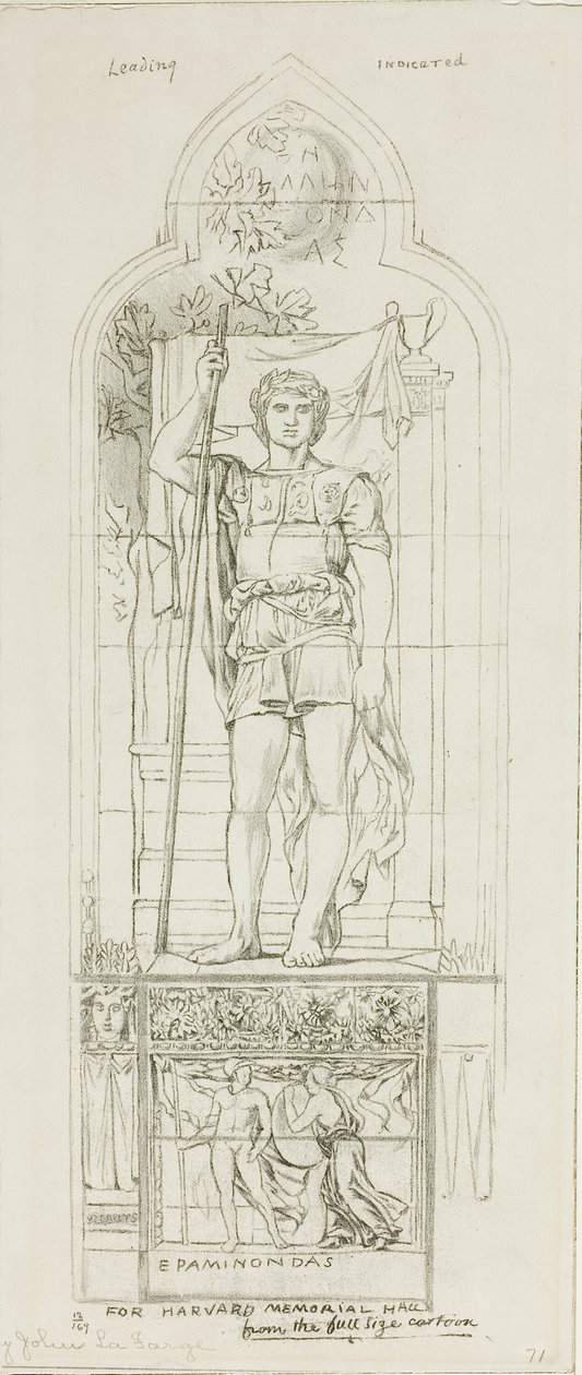 Study for a Stained Glass Window by John La Farge