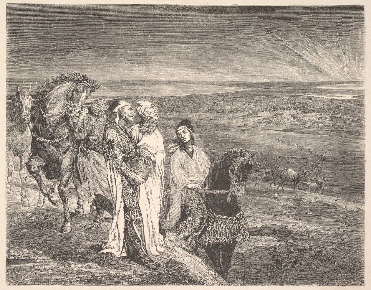 The Wise Men out of the East by John La Farge