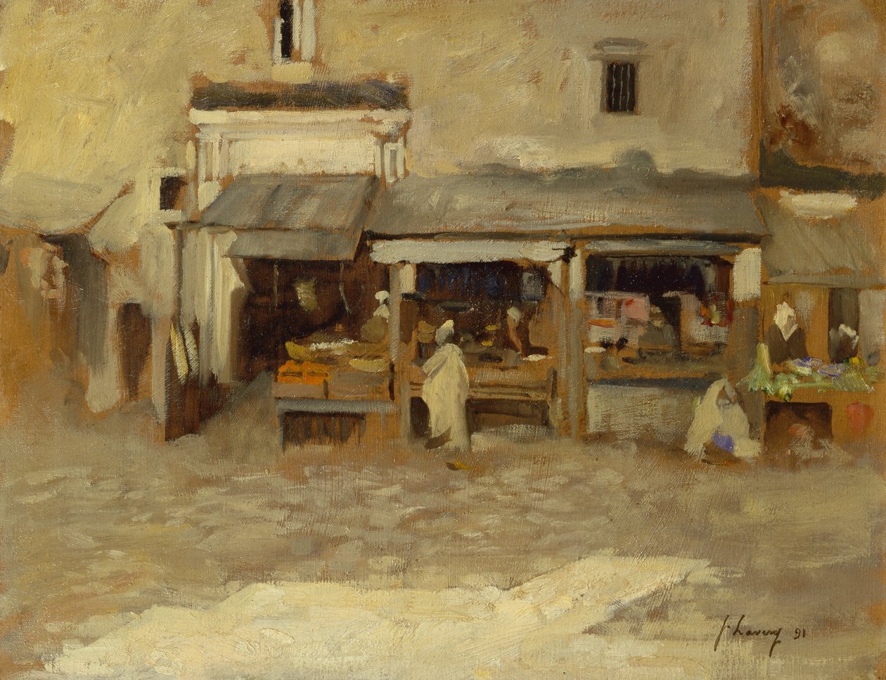 Sok El Lechina by John Lavery