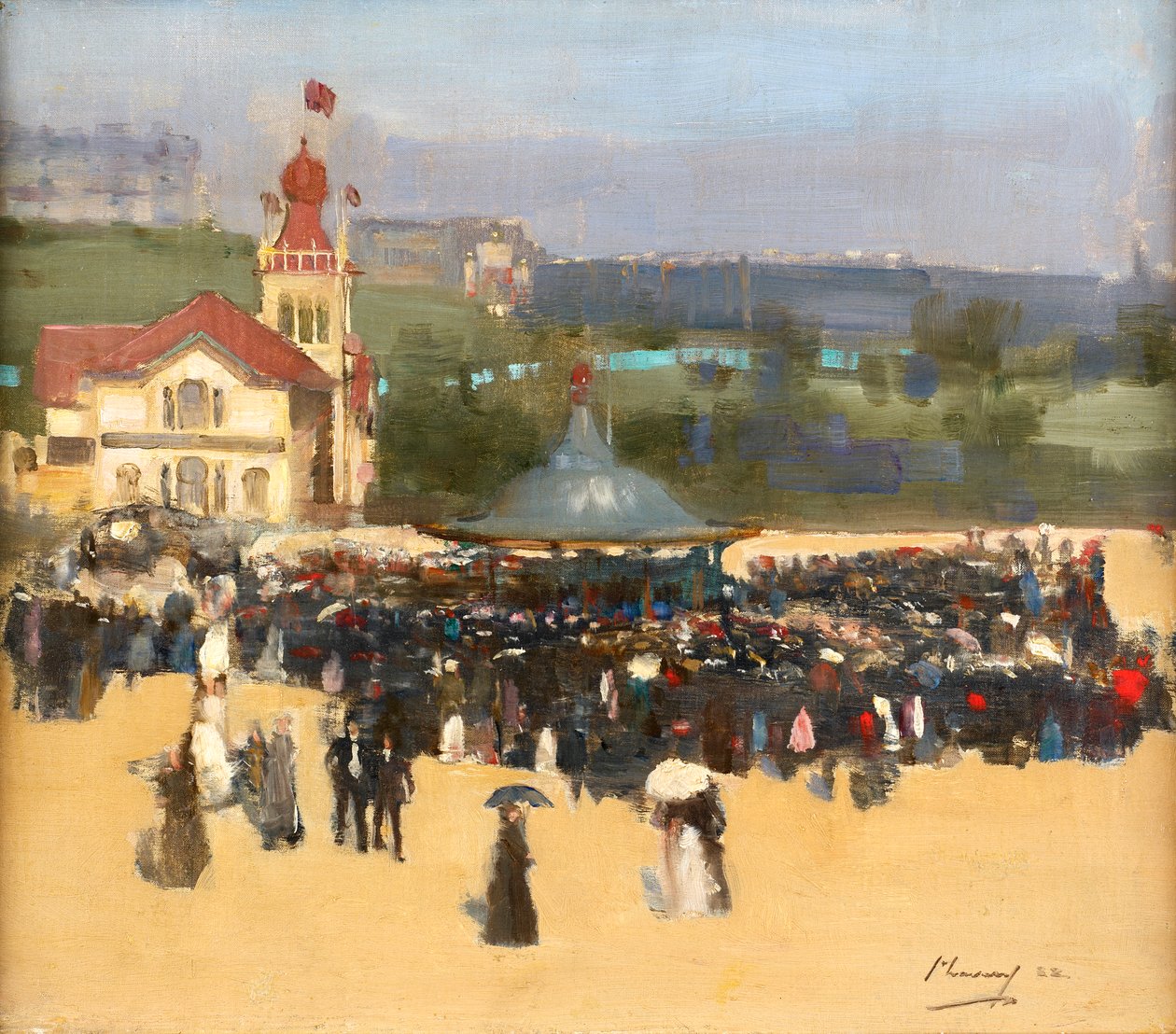 The Blue Hungarians by John Lavery