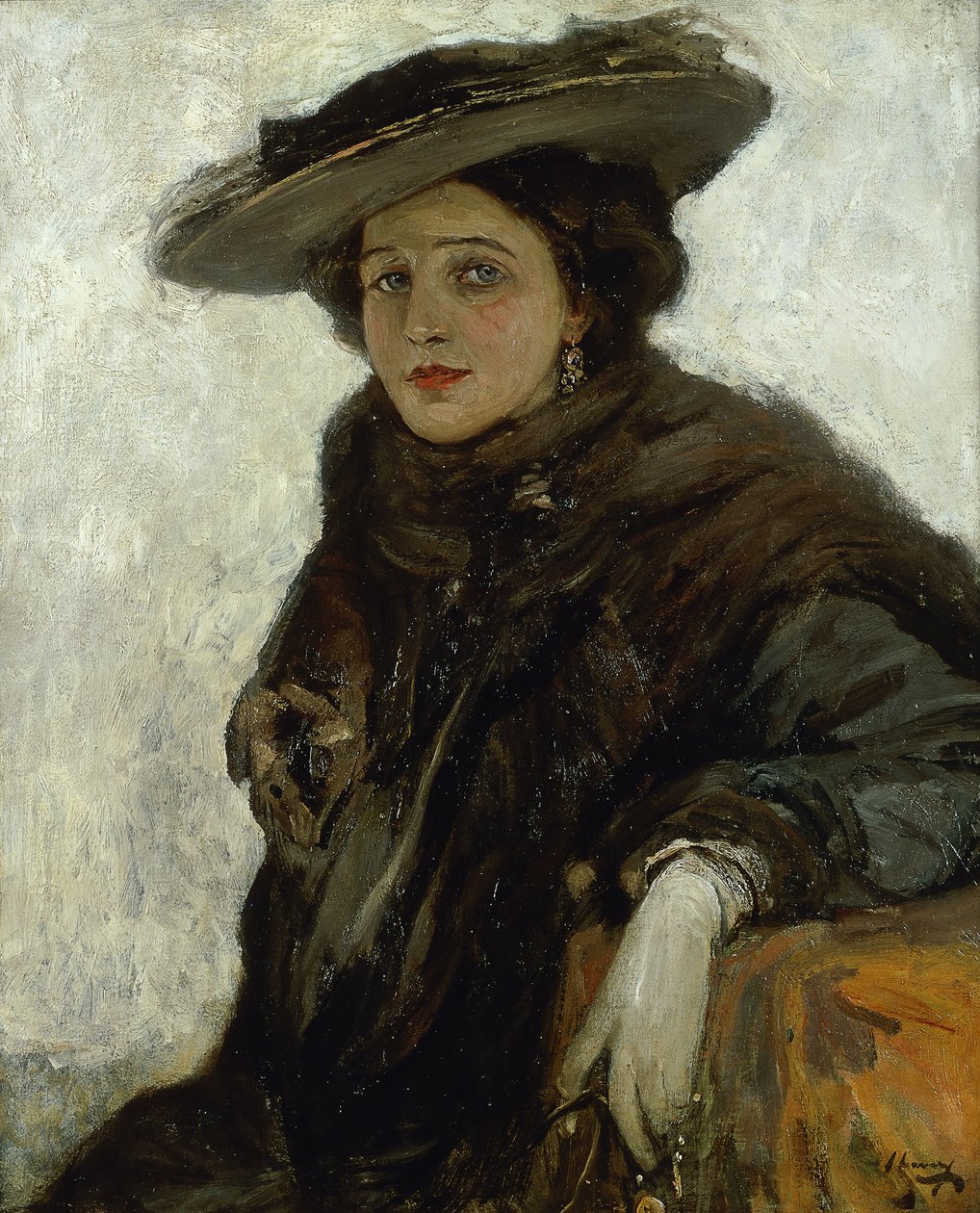 The Spanish Hat or Mrs. Gerard Chowne by John Lavery