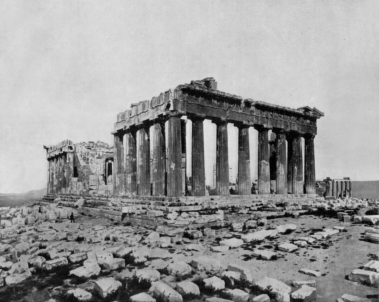 Parthenon of the Acropolis, Athens by John Lawson Stoddard