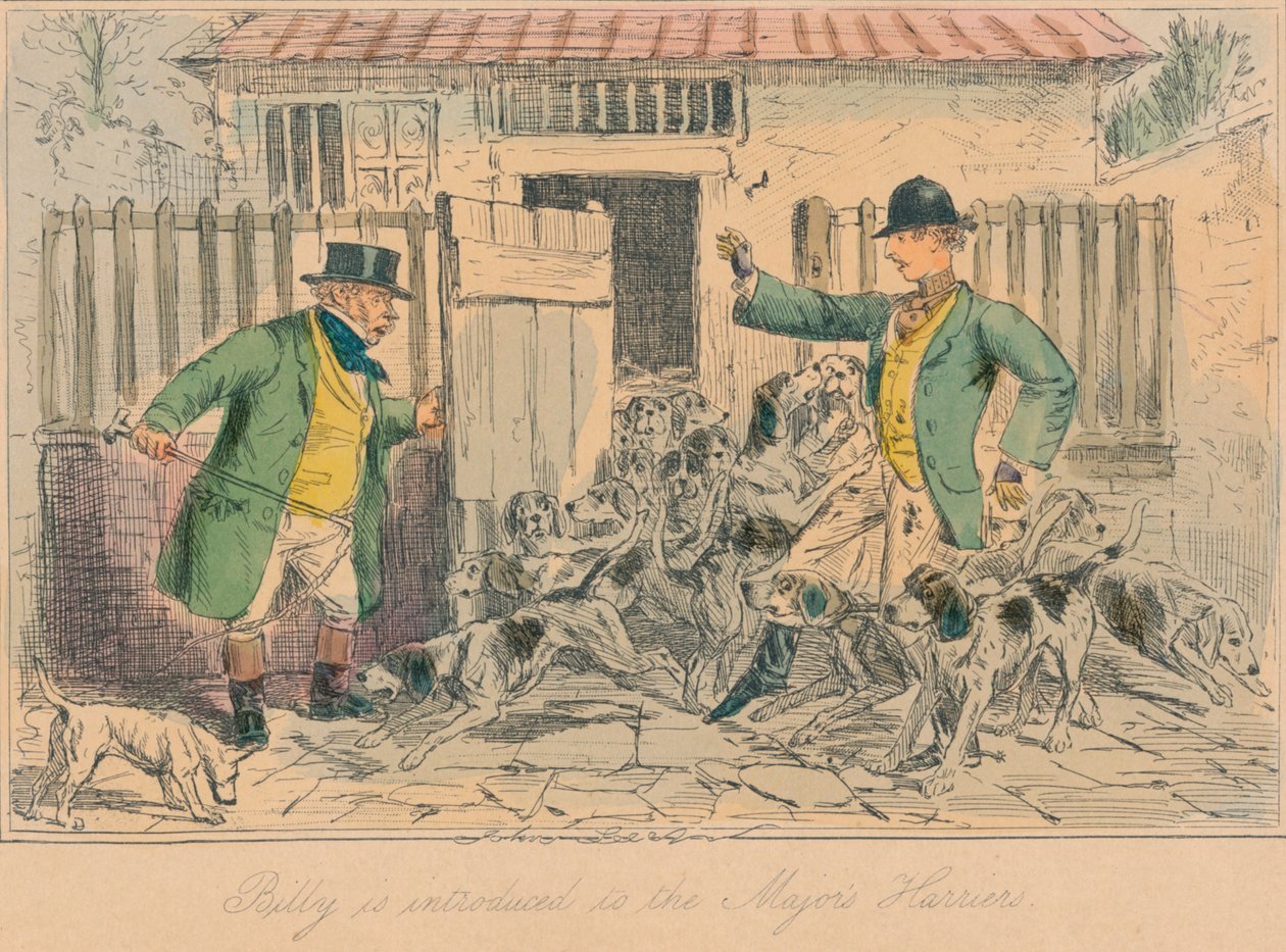 Billy is Introduced to the Majors Harriers by John Leech