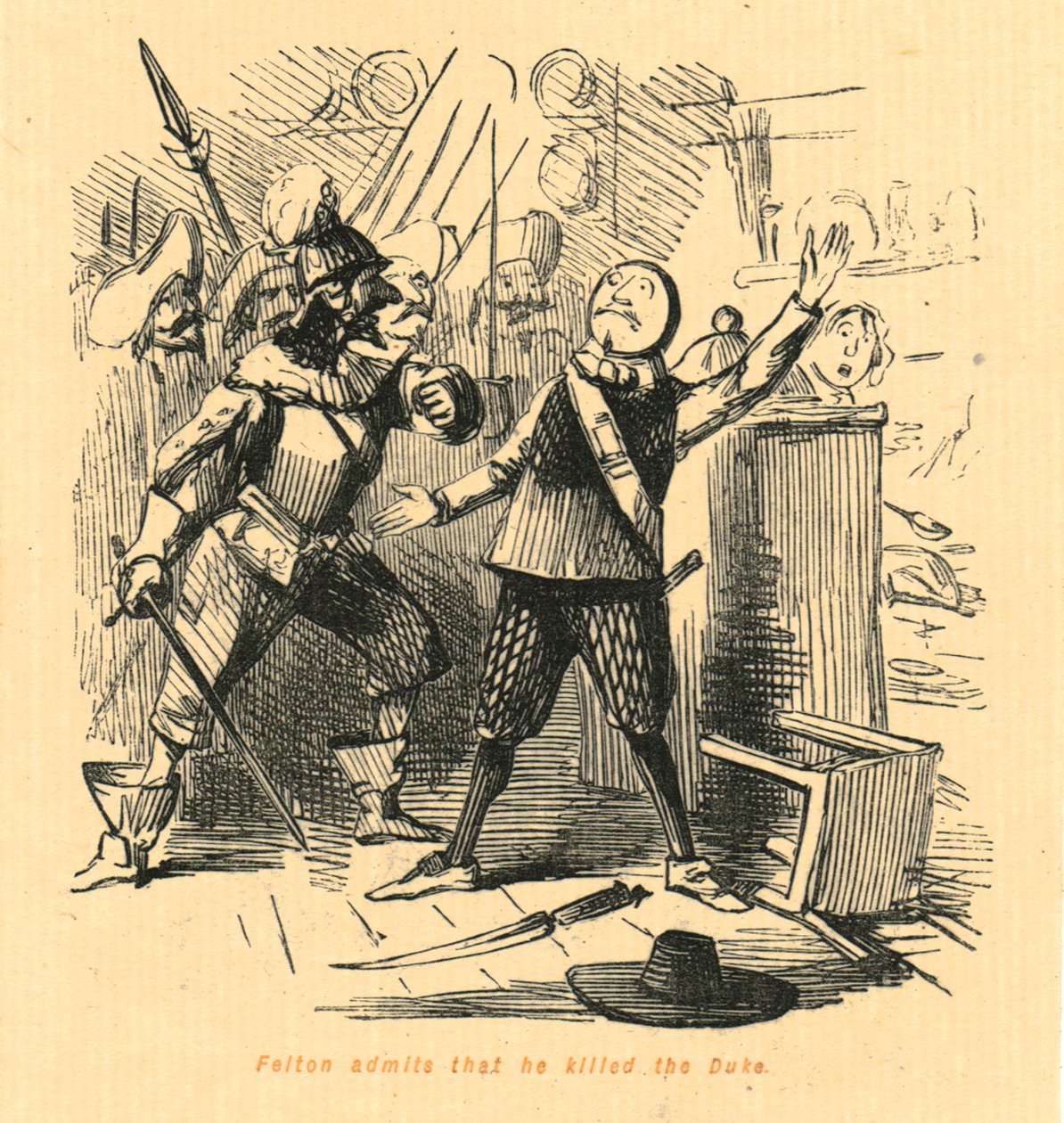 Felton admits that he killed the Duke, 1897 by John Leech