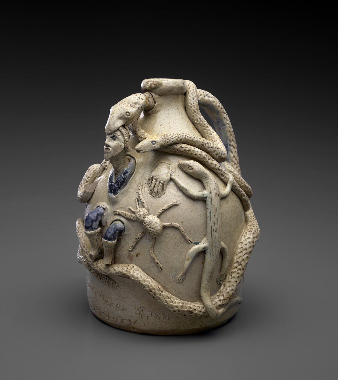 Temperance jug, c.1870-72 by John Lewis Stone