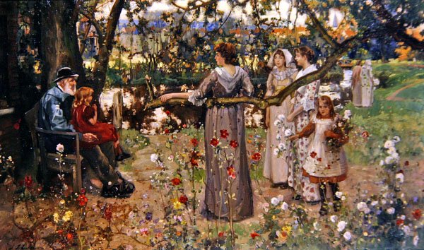 The Summer Garden by John Lochhead