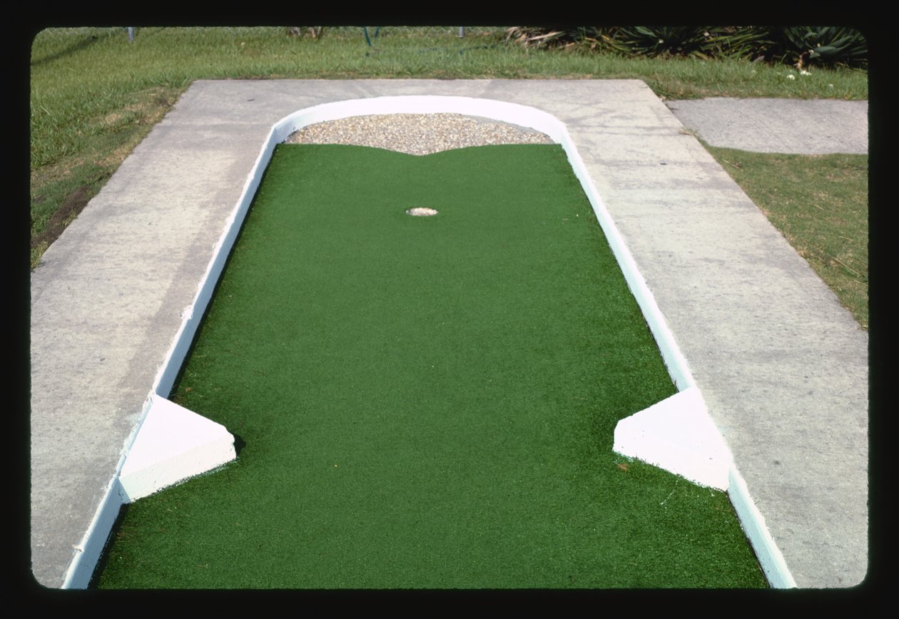 Pebble Trap Hole, Jekyll Island Mini Golf I, Jekyll Island, Georgia, USA by John Margolies