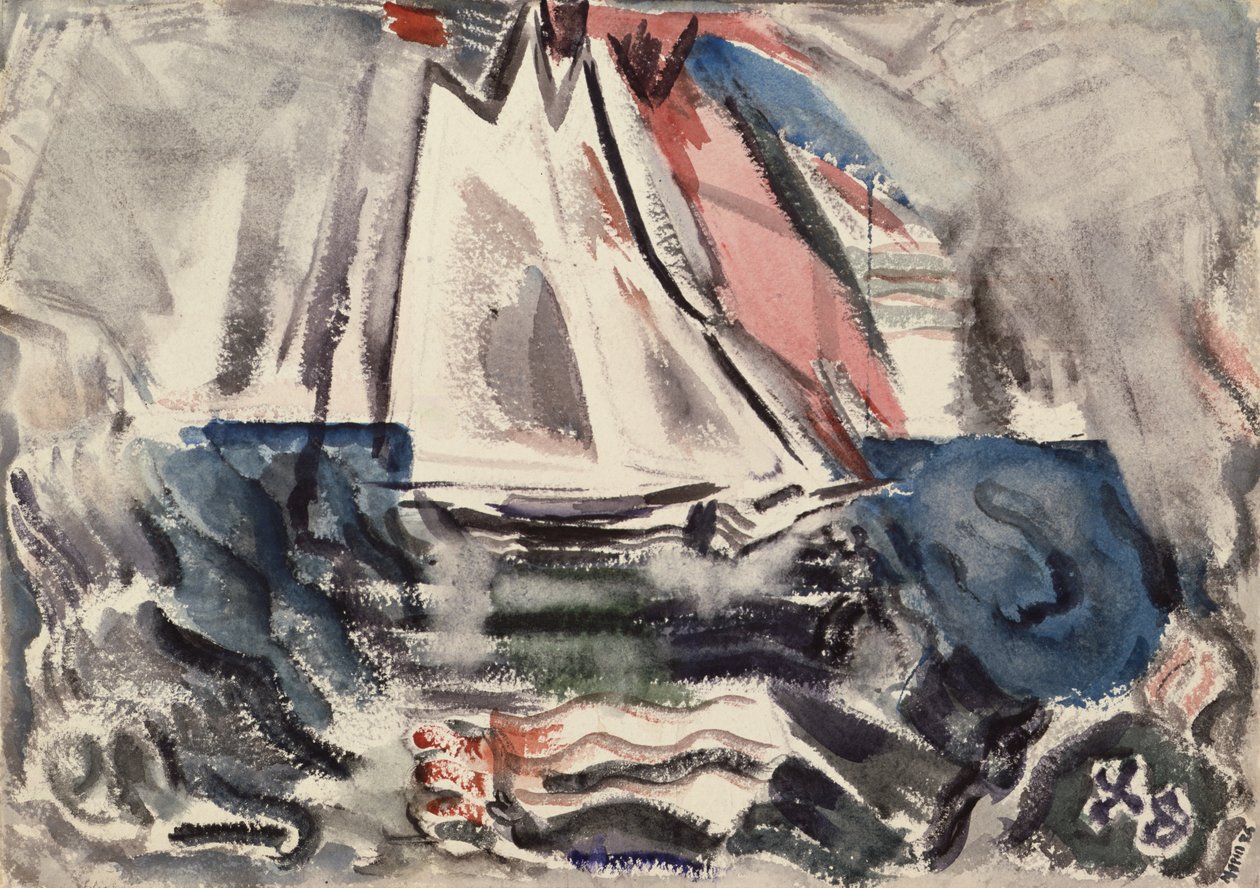 Movement: Boat off Deer Island, Maine, No.7 by John Marin