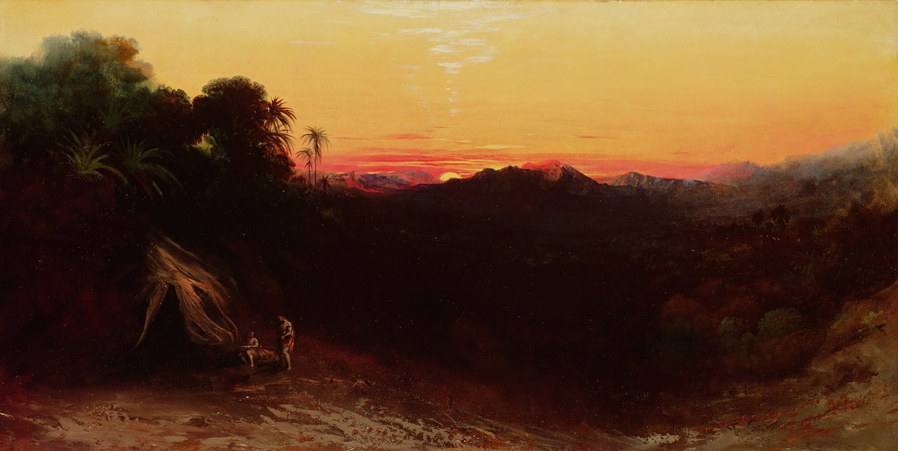 Meeting of Jacob and Esau by John Martin