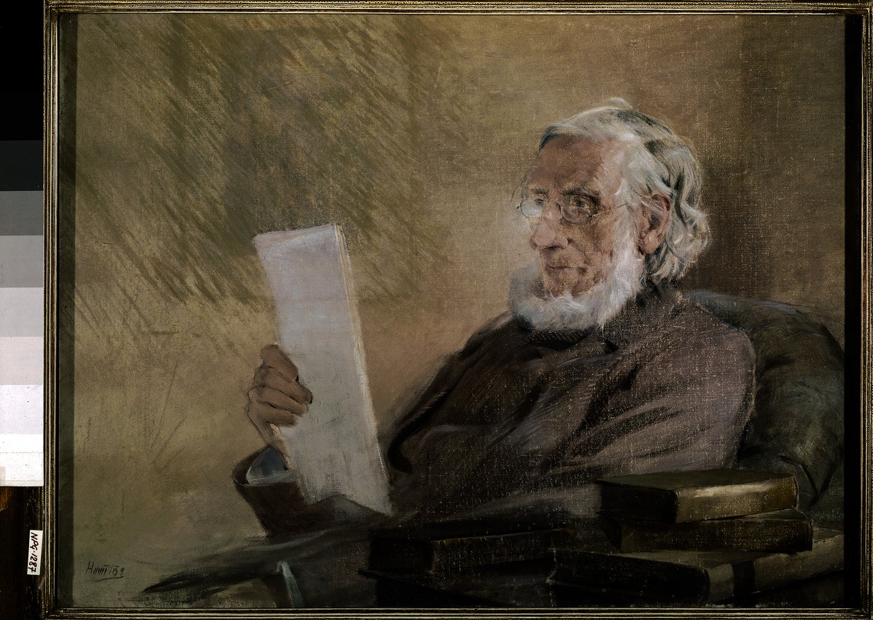 John Tyndall: Portrait by J.M. Hamilton by John McLure Hamilton