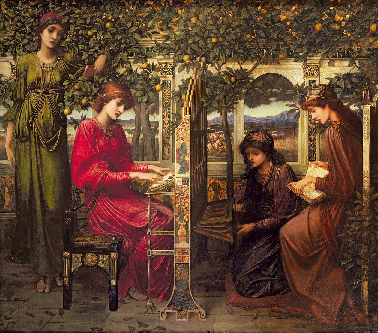 St Cecilia by John Melhuish Strudwick