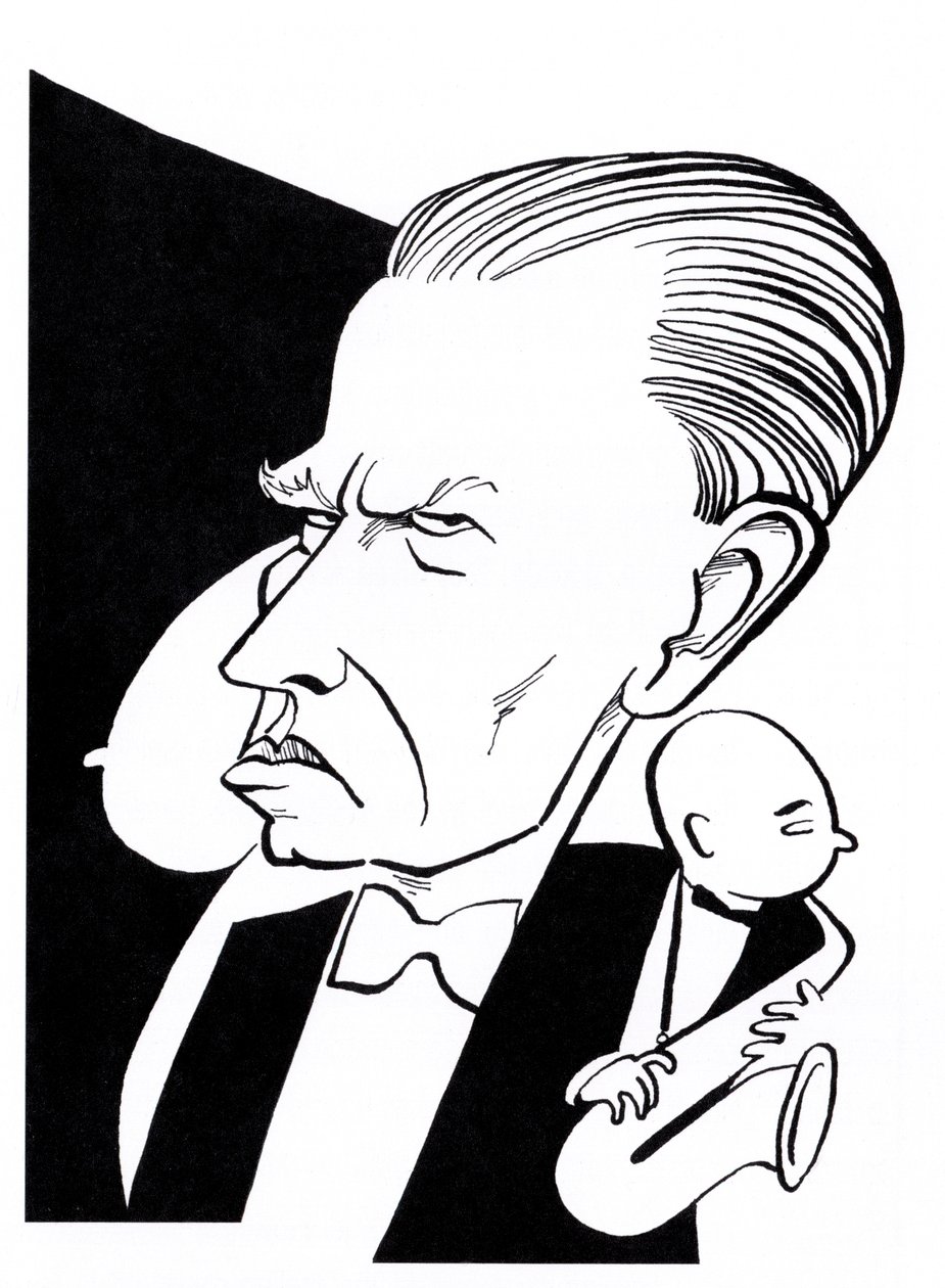 Otto Dix, caricature by John Minnion