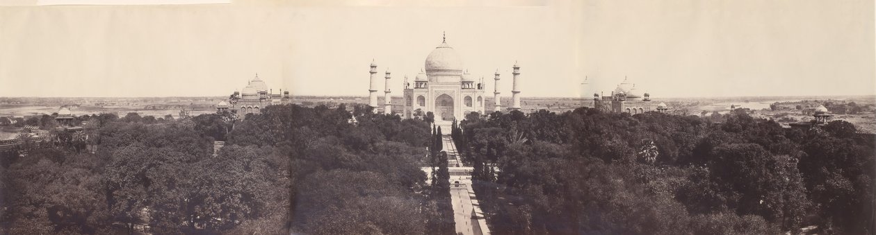 The Taj Mahal from the Gateway by John Murray
