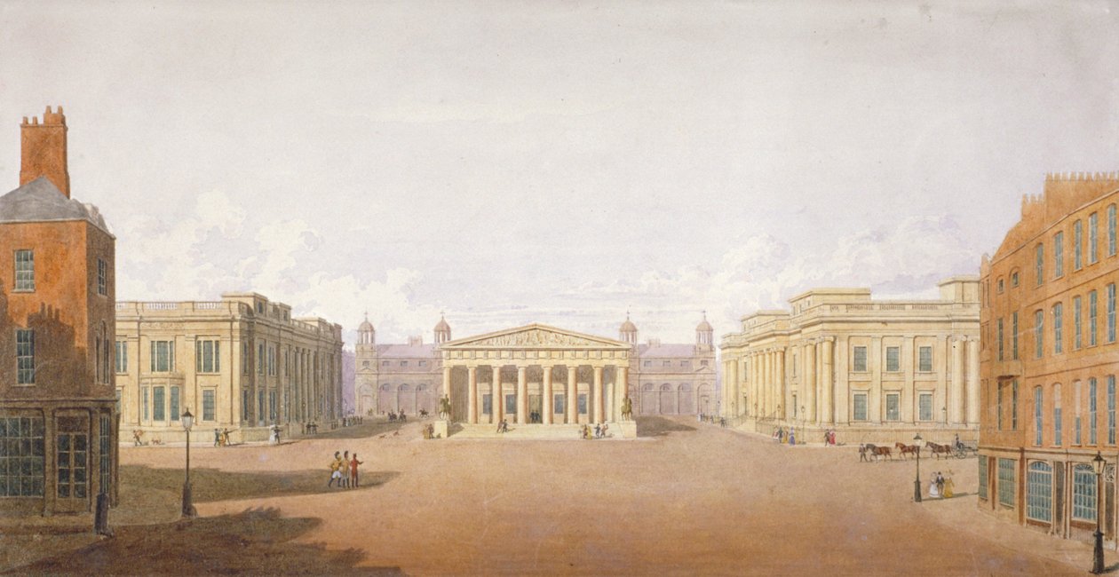 Trafalgar Square, Westminster, London by John Nash