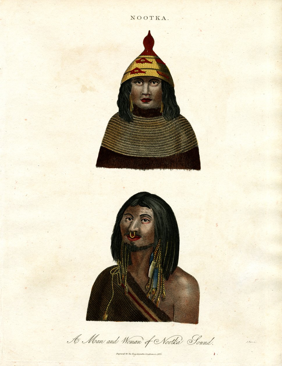 A Man and Woman of Nootka Sound by John Pass