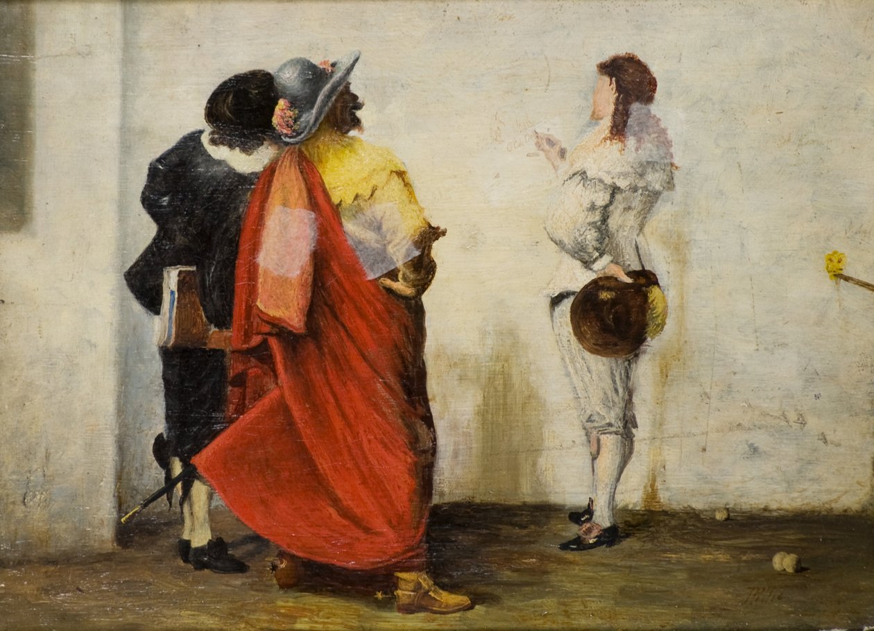 Ho! Ho! Old Noll! by John Pettie