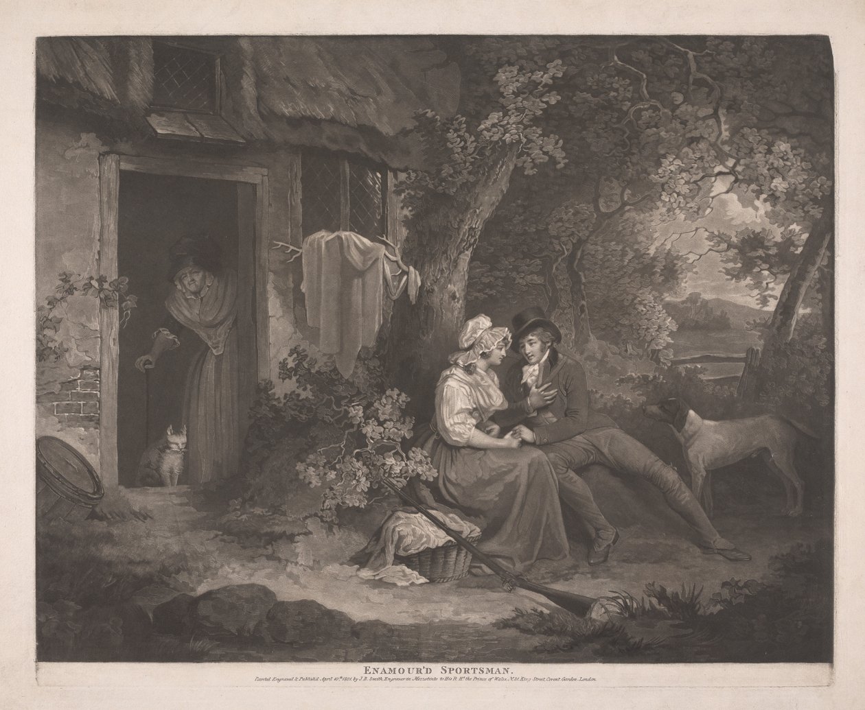Enamored Sportsman by John Raphael Smith