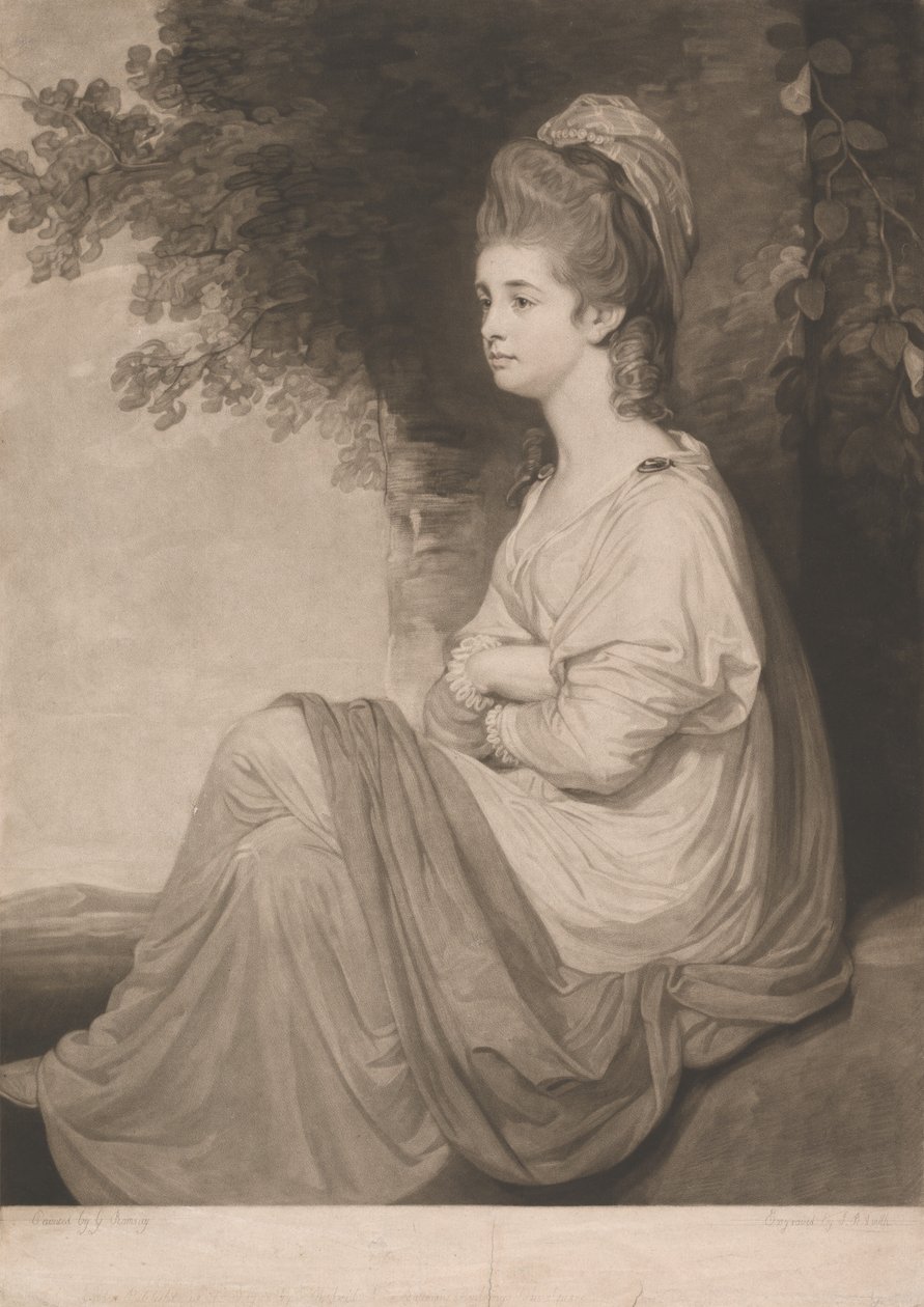 Louisa, Lady Stormont by John Raphael Smith
