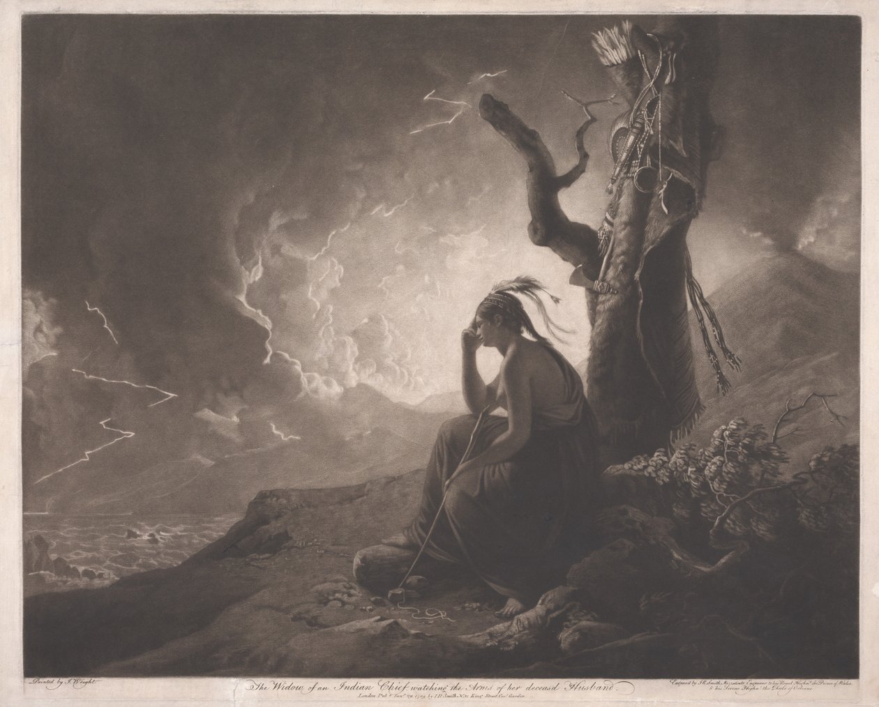 The Indian Widow by John Raphael Smith