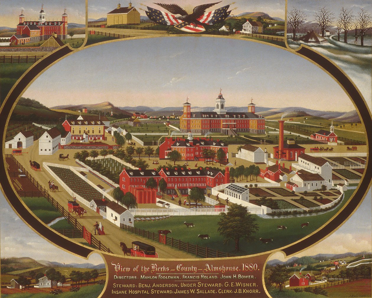 Berks County Almshouse by John Rasmussen